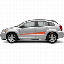 Kit de vinilo con rayas laterales expansibles personalizadas para Dodge Caliber 2007+_4