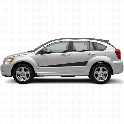 Kit de vinilo con franjas laterales expansibles para Dodge Caliber 2007+