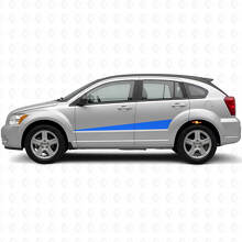 Kit de vinilo con franjas laterales expansibles para Dodge Caliber 2007+_2