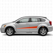 Kit de vinilo con franjas laterales expansibles para Dodge Caliber 2007+_4