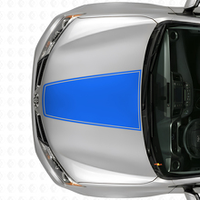 Vinilo adhesivo para capó con contorno negro para Toyota RAV4 2013+_2