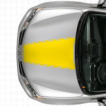 Vinilo adhesivo para capó con contorno negro para Toyota RAV4 2013+_5