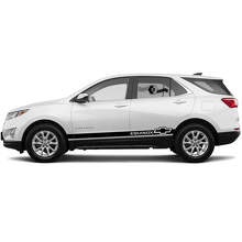 Kit de vinilos con franjas laterales estilo racing para Chevrolet Equinox 2021_2