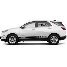 Kit de vinilos con franjas laterales estilo racing para Chevrolet Equinox 2021_3