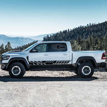 Juego de Calcomanías de Vinilo con Rayas Laterales Estilo Rebel para Dodge Ram Rebel 2021+_3