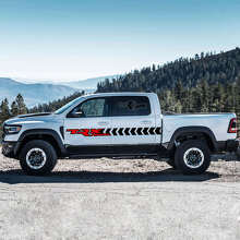 Kit de vinilos adhesivos laterales TRX para Dodge Ram Rebel TRX 2021+_2