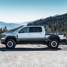 Kit de Pegatinas de Vinilo para Tiras Laterales Estilo Rebel TRX para Dodge Ram Rebel TRX 2021+_2