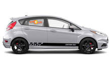Kit de Calcomanías Laterales de Vinilo Estilo Racing para Musclecar Fiesta S_4