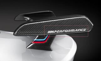 BMW m performance nuevas pegatinas de vinilo con alerón
