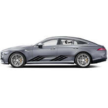Kit de Calcomanías de Vinilo con Rayas Laterales Decoradas para Mercedes Benz AMG GT3_2