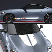 Kit de Calcomanías de Vinilo con Contorno y Rayas Laterales Nismo para Capó Nissan Z Nismo 2024_3
