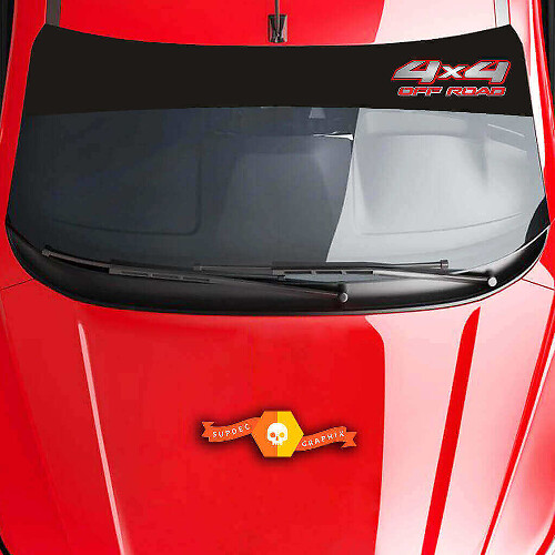 Vinilo adhesivo para parabrisas 4x4 todoterreno para coches_1