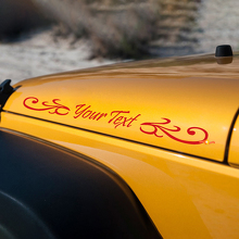 Calcomanías Vinilo Laterales Decoradas para Capó para Jeep Wrangler_3