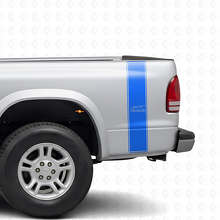 Kit de Pegatinas de Vinilo Laterales Traseras con Contorno Sport 4x4 para Dodge Dakota 1997+_2