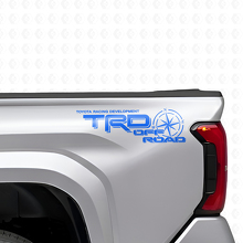 Kit de vinilo con calcomanías para el lateral de la cama TRD Off Road Compass para Toyota Tacoma_2