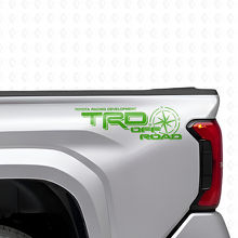 Kit de vinilo con calcomanías para el lateral de la cama TRD Off Road Compass para Toyota Tacoma_3