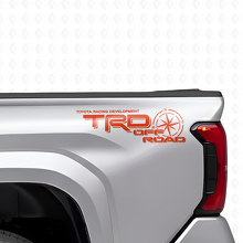 Kit de vinilo con calcomanías para el lateral de la cama TRD Off Road Compass para Toyota Tacoma_4