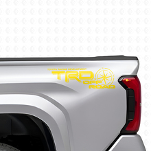 Kit de vinilo con calcomanías para el lateral de la cama TRD Off Road Compass para Toyota Tacoma_5
