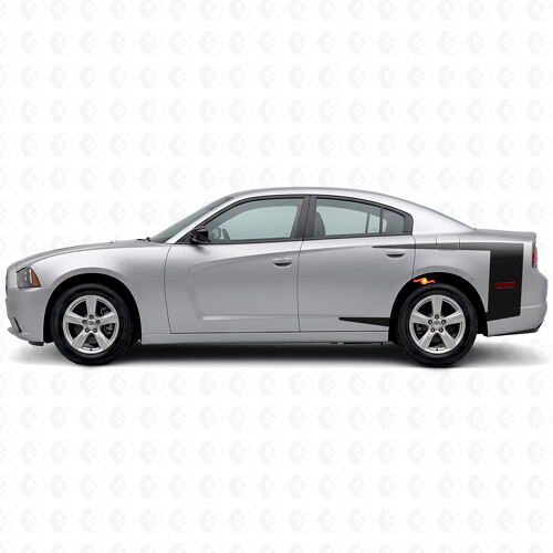 Calcomanía Vinilo de Rayas de Banda en el Lateral de la Cama para Dodge Charger 2011-2014