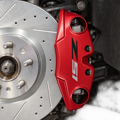 Juego de 4 pegatinas de vinilo para pinza de freno compatible con Chevrolet Corvette C8 Z51