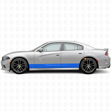 Pegatina Vinilo Lateral de Rayas Rectas para Dodge Charger 2015-2026_2