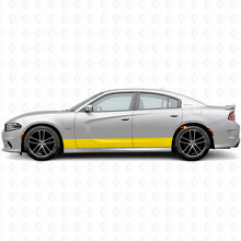 Pegatina Vinilo Lateral de Rayas Rectas para Dodge Charger 2015-2026_5