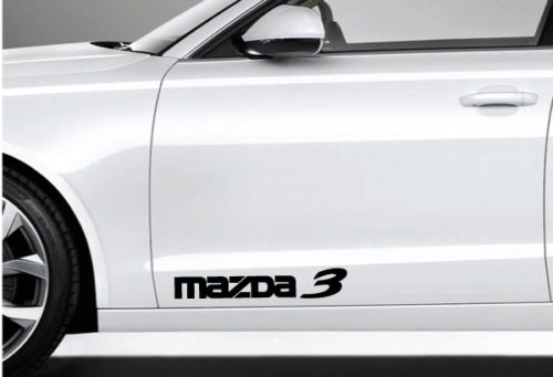 2 Mazda 3 Calcomanía Calcomanía Logo Emblema Mazdaspeed Mazda3