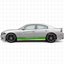 Vinilo Adhesivo de Rayas de Contorno Personalizadas para Dodge Charger 2015-2026_3