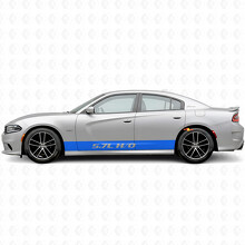 Vinilo adhesivo lateral de rayas rectas H/O 5.7L para Dodge Charger 2015-2026_2