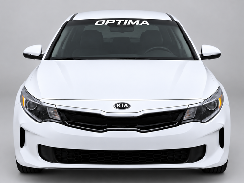 Adhesivo de vinilo para parabrisas Optima compatible con Kia Optima