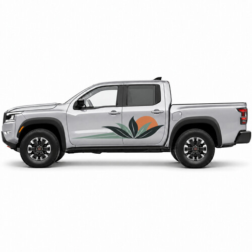 Calcomanía vinilo para puerta lateral Agave Solstice Desert Sun para Nissan Frontier