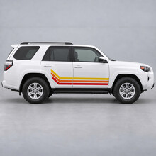 Pegatina lateral de vinilo con franjas Heritage Low Sweep para Toyota 4Runner N280 2009-2024_2