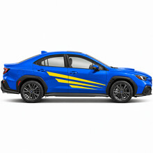 Calcomanía Vinilo Lateral con Franjas Rally Etapa para Subaru WRX 2022_2