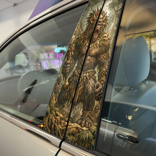 Adhesivo Vinilo para Pilar de Puerta Primal Ape King