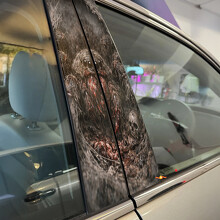 Horror Tarantula Door Pillar Vinyl Decal Sticker_2