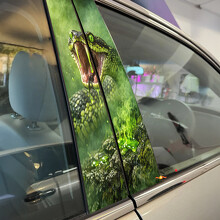 Viper Strike Door Pillar Vinyl Decal Sticker_2