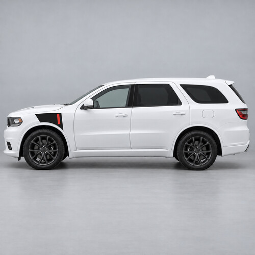 Calcomanía de vinilo para guardabarros delantero Arch Crown para Dodge Durango