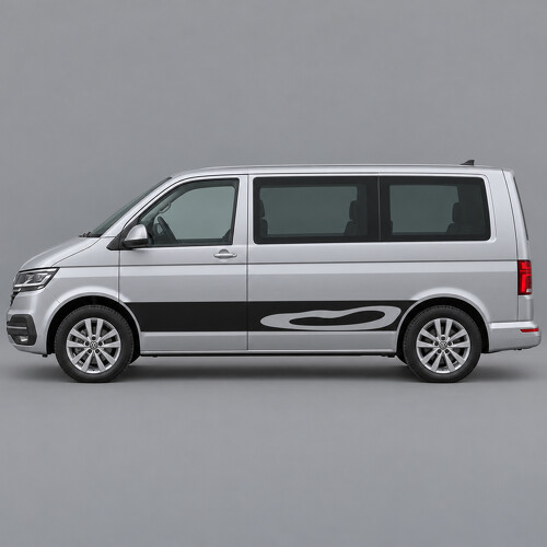 Vinilo adhesivo lateral Contour Lagoon para Volkswagen Multivan T6.1 SWB 2019-2024_1