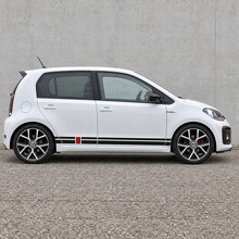 Pegatina vinilo lateral Red Bridge para Volkswagen up! GTI 5 puertas 2018-2023_2
