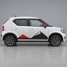 Pegatina de vinilo lateral Twin Peak Terrace para Suzuki Ignis FF21S 2017-2020 Pre-Facelift_2