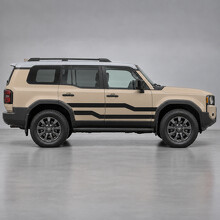 Pegatina de vinilo lateral con inglete desplazado para Toyota Land Cruiser 250 Primera Edición Reino Unido 2024_2