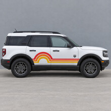 Pegatina de vinilo lateral Sunset Disc Big Bend para Ford Bronco Sport 2024_2