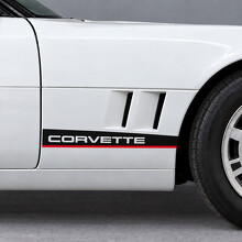 Etiqueta Adhesiva de Vinilo para Guardabarros Gill Underline para Chevrolet Corvette C4 1984_2