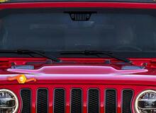 Jeep Wrangler Parabrisas Grille Logo Skull calcomanía pegatina parrilla 2