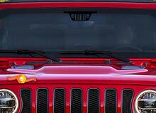 Jeep Wrangler Parabrisas Grille Logo Skull calcomanía pegatina parrilla 2