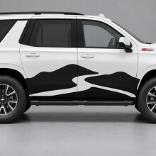 Calcomanía lateral de vinilo Z71 Boulder Path para Chevrolet Tahoe 2023_2