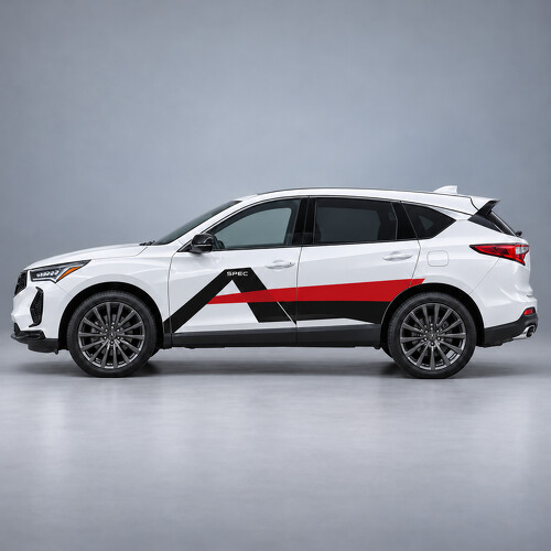 Adhesivo Vinilo Lateral A-Spec Advance Apex A para Acura RDX 2022_1