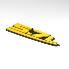 Emblema acrílico 3D de 5.7L de cilindrada_2