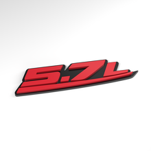 Emblema acrílico 3D de 5.7L de cilindrada_3
