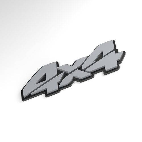 Placa acrílica 3D de bloqueo 4x4_1
